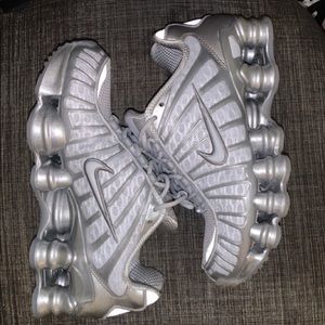 Shox TL retro ‘chrome’ sneakers